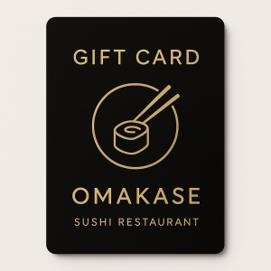 Card cadou Omakase – Suma la alegere (150 - 300)